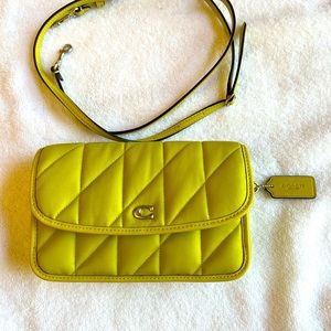Coach Quilted Pillow leather Hayden Crossbody